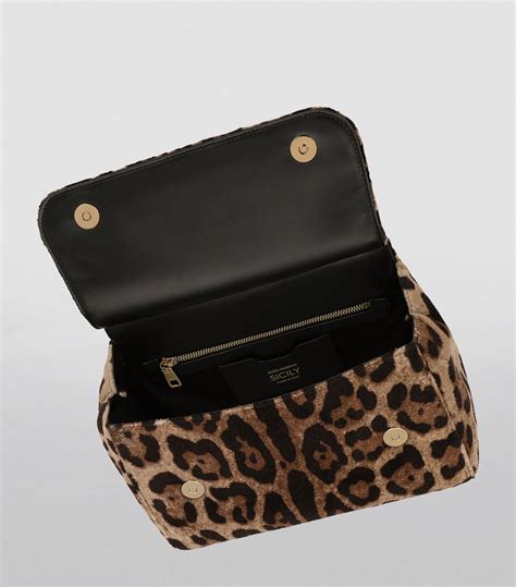 leopard dolce gabbana bag|dolce and gabbana makeup bag.